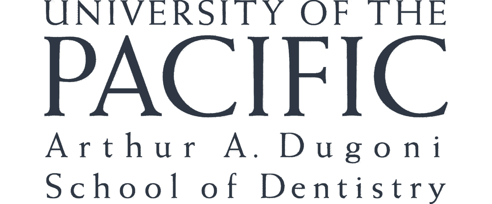 UOPDugoni_Logo_2e3743_v2_small Keller & Wainwright Orthodontics Blue University of the Pacific Dugoni School of Dentistry Logo
